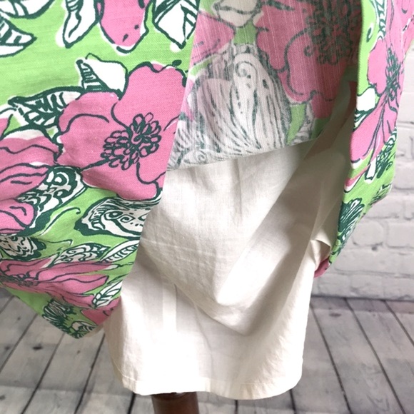 Lilly Pulitzer Lottie Bloomin Cocoonin Dress 00 - Picture 6 of 12